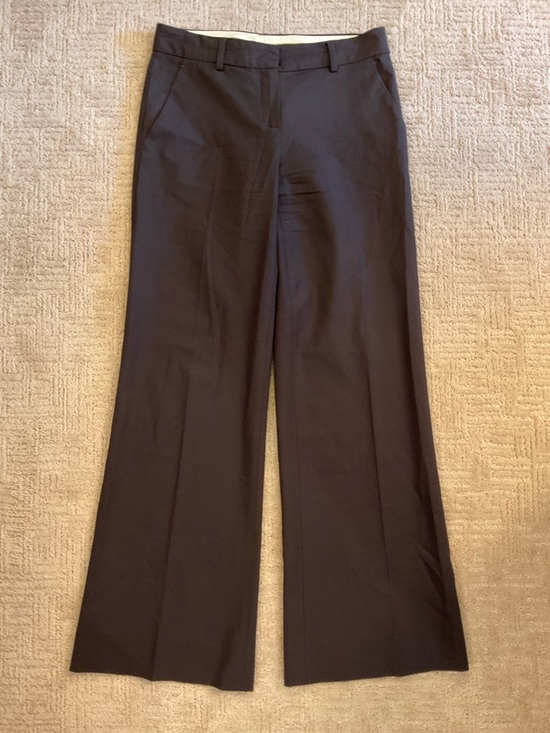 Theory Pants - 🤎🤎 Theory Wool Blend Wide Leg Pants Chocolate Brown Holt 28/29 EUC Old Money